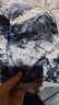 雪中飞（SNOWFLYING）儿童轻薄羽绒服男童保暖防寒新款童装中大童女童薄款冬外套 冰山雪地 130 实拍图