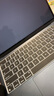 适用苹果笔记本电脑键盘膜新款MacbookAir13英寸键盘贴Pro14寸保护膜15.3/16防尘M4/M3/M2/M1配件 半透黑【2片装】 25款M4（13.6英寸）A3240 实拍图