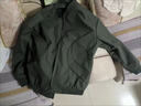 美式高街vibe飞行员教练夹克男春秋季宽松工装垫肩棒球服外套衣服 JK606军绿色 3XL 【建议150-165斤】 实拍图