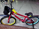 凤凰（Phoenix）儿童自行车男女孩单车5-9-10-13岁带辅助轮20寸红生日新年礼物 实拍图