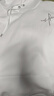 真维斯（Jeanswest）白色卫衣男连帽春季新款青少年美式简约男士加绒打底外套男款 【春秋重磅款】白色(自由笔尖胸 XL 【建议130-150斤穿】 实拍图