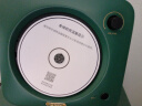 巫牌 单曲人生2.1 声道CD机复古蓝牙桌面木质音响一体机专辑CD播放机  古典绿 实拍图