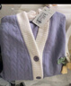 婧麒（JOYNCLEON）月子服冬款加厚保暖哺乳睡衣空气棉孕妇产后家居服 紫XL Jyz81707 实拍图