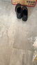 森达皮鞋男商务正装真皮一脚蹬老人鞋休闲皮鞋 黑色25版 42 实拍图