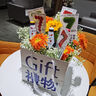 TaTanice 鲜花礼品袋手提袋 生日礼物包装袋伴手礼袋收纳袋 gift大号 实拍图