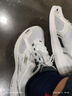 斯凯奇（Skechers）男鞋夏季2025新款软底网面鞋轻便透气跑步鞋减震休闲鞋运动鞋男 白色/海军蓝-WNV /建议拍大半码 44.5 实拍图
