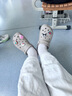 卡骆驰crocs经典云朵老爹鞋洞洞鞋时尚百搭女鞋拖鞋一脚蹬|206750 灰褐色-214 38 (240mm) 实拍图