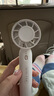 涡轮风扇手持高速小风炮USB充电外出便携小风扇百档大风力暴风礼物夏季 T10涡轮风扇-随机1个装 实拍图