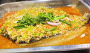 棒嫂【抖音同款】清江烤鱼香辣青花椒蒜香半成品预制菜即食快手菜夜宵 蒜香味700g*1袋送烤盘+土豆粉 实拍图