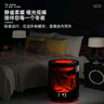 骆驼智能语音取暖器电暖器暖风机3D仿真碳火焰壁炉取暖器围炉煮茶烤火炉小太阳热风机 围炉取暖器【语音控制】配不锈钢烧烤架 实拍图
