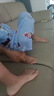 甜贝星儿童睡衣夏季薄款棉绸套装长袖男童空调服绵绸女童家居服睡衣套装 三哪吒 140 CM(建议身高) 实拍图