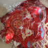 嘻吻乐喜字贴大门喜字结婚专用窗户婚房装饰布置门喜客厅大婚庆用品大全 新婚大喜【立体金葱喜字2张】 中号【防盗门/单元门】 实拍图