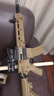 悍迪HK416合金玩具枪司马M4冲锋枪军典AK联动电动M4A1户外CS吃鸡装备 电动1个HK416暗标配+机瞄+2万弹 实拍图