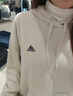 adidas休闲加厚毛圈连帽卫衣套头衫男女阿迪达斯官方轻运动 矾土棕 S 实拍图