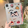 崇尚美适用苹果ipad11保护套无笔槽2025款A16平板壳11英寸ipad air7保护壳iPad10代全包防摔硬壳 【红格奶牛小狗Sw】三折亚克力/无笔槽 iPad11代/ipad12代(11英寸 实拍图