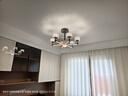 珺蒂北欧现代简约客厅吊灯全屋灯具套餐轻奢大气餐厅卧室灯网红灯饰 灯臂发光6头-无极调光 实拍图