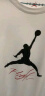 Jordan AJ 男短袖T恤JUMPMAN FLIGHT HBR TEE短袖AO0665-100白M 实拍图
