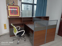 欧音（OUYIN）家具员工办公桌办公室卡座工位财务桌子办公桌椅屏风隔断电脑桌 定制色卡一块 实拍图