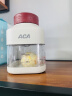 ACA榨汁机小型料理机炸汁家用辅食奶昔杯水果电动榨汁杯炸果汁机 7.4V超长续航（850ml)方形可碎冰 实拍图