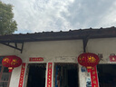 倍欢喜 2025新年装饰大红灯笼吊灯中国风挂饰元宵节户外阳台大门 100#全家福一对装+LED灯+长杆款 实拍图