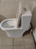 科勒（KOHLER）家用侧排马桶小户型左右排直冲式坐便器防臭防堵卫生间坐便器 后排水-智洁雪花釉面 实拍图