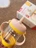 贝因美婴儿牛奶杯1-3岁带刻度宝宝学饮吸管杯PPSU奶瓶防漏儿童直饮水杯 实拍图