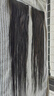 宜心 假发女真发接发片卡式假发片无痕垫发卡子垫发片 45cm 云南发重25g自然黑（2片装） 实拍图