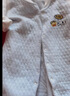 班杰威尔婴儿衣服春秋季夹棉连体衣宝宝保暖哈衣爬服 保暖蓝熊2件套 66码 实拍图