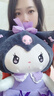 酷乐米玩偶 可爱萝莉裙库罗米毛绒玩具公仔床上陪睡抱枕美乐蒂玩 库洛米【紫色裙子】 中【51CM】热度99.5% 实拍图