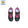 Skechers斯凯奇夏季女童可爱爱心魔术贴运动鞋儿童跑步鞋休闲童鞋 312012L 实拍图