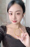 中国黄金（CHINA GOLD）无孔古法素圈黄金手镯足金素圈镯子结婚情人节生日礼物送女友妈妈 【古法无孔】圈号56 约5g 实拍图