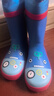 lemonkid儿童雨鞋高筒女童男孩防水防滑橡胶雨靴学生水鞋 蓝色机器人 27 实拍图