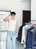 重磅无袖坎肩男士背心显大夏季跨栏运动休闲健身训练T恤打底衣服 潮品服饰T10白色 薄款 2XL 【135-150斤】 实拍图