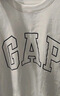Gap男女装夏季纯棉字母logo短袖T恤宽松百搭上衣A00818 黄色 175/96A(L) 亚洲尺码 实拍图