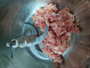 小熊（Bear）绞肉机家用 绞馅机 碎肉机 电动多功能料理搅拌打肉饺子肉馅蒜蓉机不锈钢 搅肉机QSJ-B03E1 约2L 实拍图