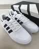阿迪达斯（adidas）男鞋 夏季新款经典三条纹运动鞋耐磨德训鞋滑板鞋透气休闲鞋子男 6783-皮质三条纹板鞋 41 实拍图