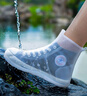 博沃尼克防雨鞋套男女雨鞋 加厚防滑耐磨鞋套成人防雨鞋套 L码 实拍图