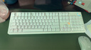 GANSS 3087TPro/3104TPro/3108TPro客制化机械键盘高斯三模RGB无线键盘蓝牙2.4G有线热插拔办公游戏键盘 3104TPro白色【GASKET结构】三模RGB KTT静音红 实拍图