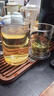 绿昌明加厚泡茶杯茶水分离杯高硼硅带过滤玻璃水杯单人办公杯子 实拍图