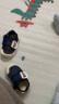 托姆贝克（ThomBaker）婴儿鞋子软底学步鞋夏季透气男女宝夏款网鞋防掉鞋宝宝鞋子 小熊藏青网孔 15 (内长12cm) 适合脚长11.5CM 实拍图
