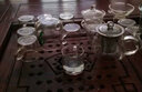 雅轾茗品透明玻璃茶具套装家用功夫茶杯客厅小套办公室会客现代简约花茶壶 不锈钢过滤手把杯玻璃茶具套装 实拍图