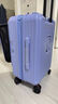 EAZZ【侧开盖】行李箱女扩容拉杆箱刹车轮旅行箱男登机箱多功能密码箱 蔚蓝色【YKK拉链+干湿分离】 20英寸 YKK拉链｜扩容后约22英寸 实拍图