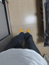 adidas「T头鞋」STADT经典时尚薄底运动板鞋男女阿迪达斯三叶草   黄色/亮白/汉玉白   41 实拍图