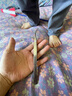 不锈钢镊子加厚加长圆弯头缝纫蚊帐镊工具维修夹子防滑围栏蚊帐 20cm不锈钢弯头镊子 实拍图