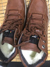 BIUTEE轻奢棉鞋男鞋冬季新款羊毛保暖加厚真皮皮毛一体高帮东北雪地靴子 深棕色 加绒 【品牌男鞋】 41 (255mm) 【标准皮鞋码】 实拍图