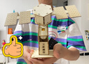 心有灵犀 航天模型手工材料航空卫星科技太阳能小制作发明宇宙空间站火箭太空作品 电动航天卫星模型 实拍图