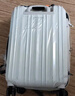莎米特大容量行李箱女22英寸拉杆箱男万向轮旅行箱可扩容PC154T4A米白 实拍图