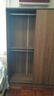 唐辑实木衣柜卧室现代简约家用推拉门储物大衣柜140*50*200cm 实拍图