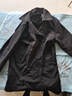 NASA GOOD中长款风衣男女同款秋季潮牌宽松青年休闲垂感百搭外套 黑色 XL 实拍图