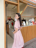 森马（Semir）牛仔连衣裙女收腰翻领裙子2025夏凉感通勤休闲中长裙109325114021 实拍图